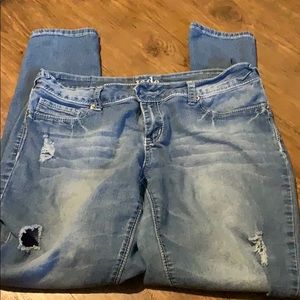 Jade distressed jeans